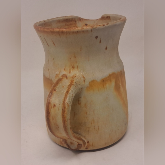 Michael Cohen Vintage Studio Pottery Stoneware Pitcher Jug Mid Century MCM 6.5" - Picture 6 of 12